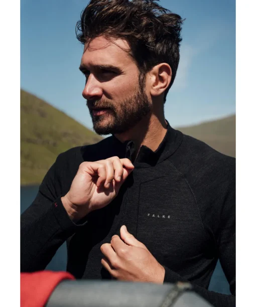 Heren Lange Mouw Shirt Wool-Tech