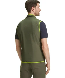 Heren Trekking Vest Opstaande Kraag