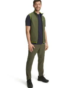 Heren Trekking Vest Opstaande Kraag