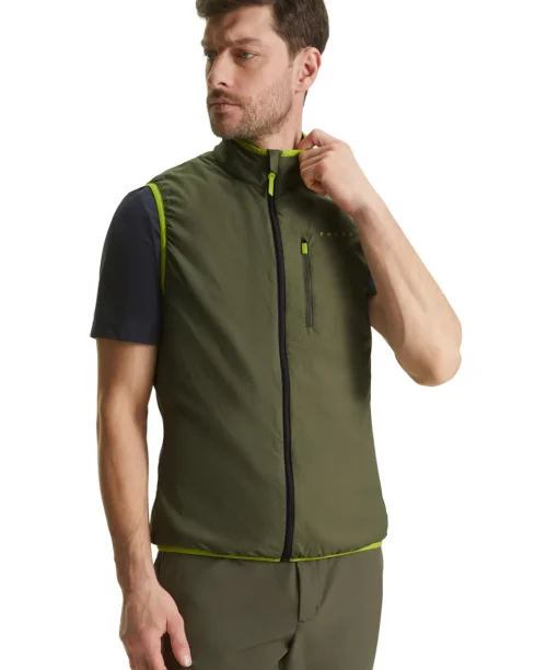 Heren Trekking Vest Opstaande Kraag