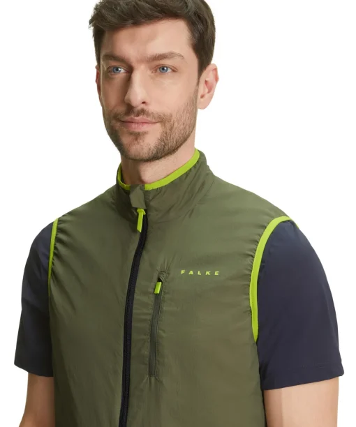 Heren Trekking Vest Opstaande Kraag