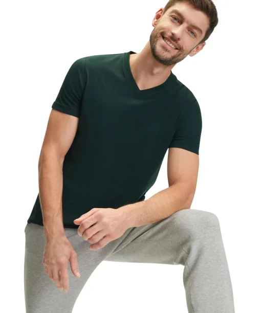 Heren T-Shirt V-Hals