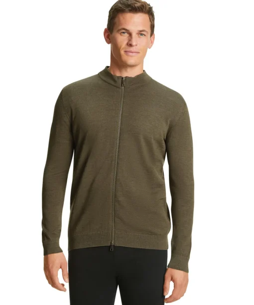 Heren Zip-Jacket Opstaande Kraag