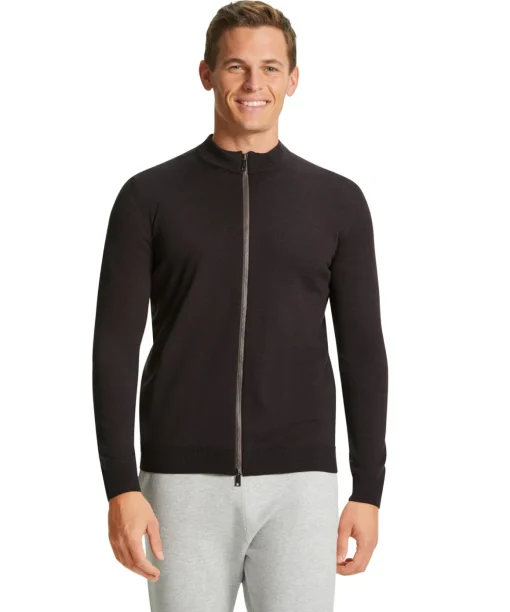 Heren Zip-Jacket Opstaande Kraag