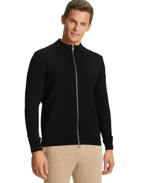 Heren Zip-Jacket Opstaande Kraag