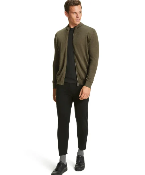 Heren Zip-Jacket Opstaande Kraag