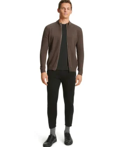 Heren Zip-Jacket Opstaande Kraag