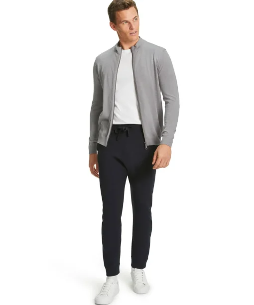 Heren Zip-Jacket Opstaande Kraag