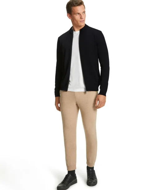 Heren Zip-Jacket Opstaande Kraag