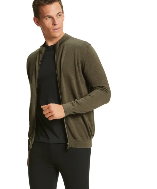 Heren Zip-Jacket Opstaande Kraag