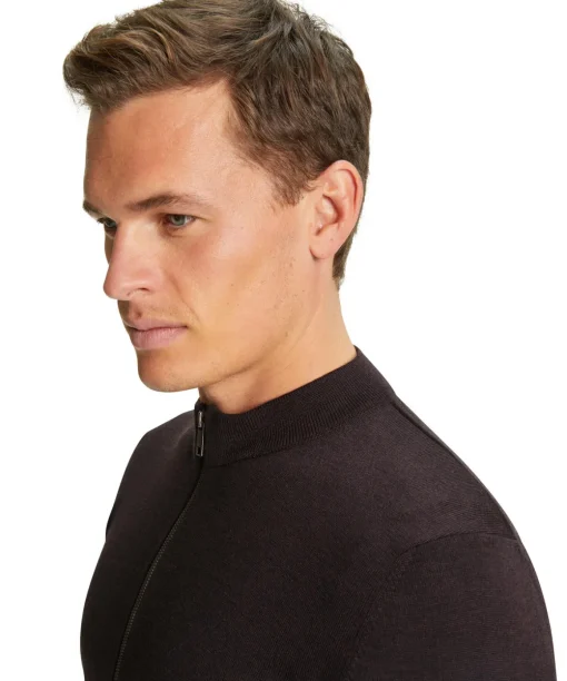 Heren Zip-Jacket Opstaande Kraag