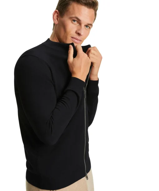Heren Zip-Jacket Opstaande Kraag
