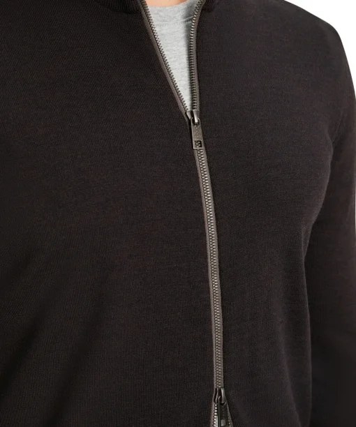 Heren Zip-Jacket Opstaande Kraag