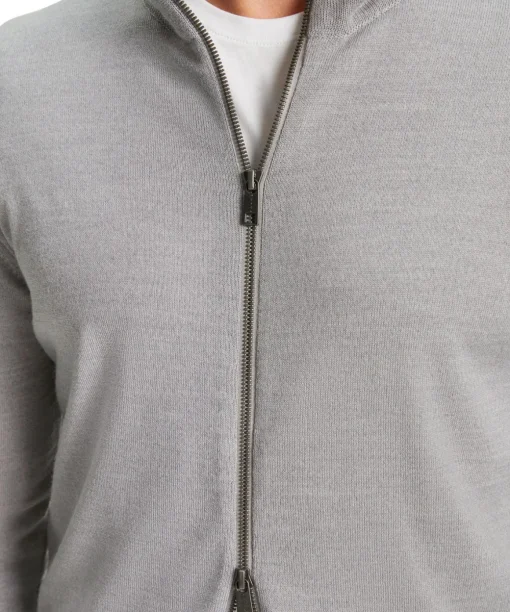 Heren Zip-Jacket Opstaande Kraag