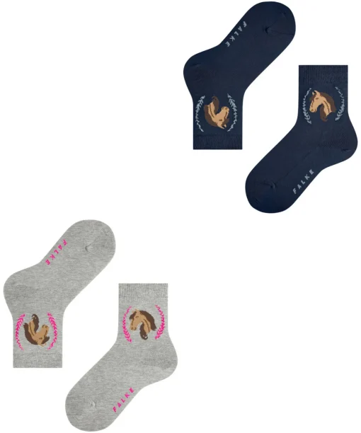 Horse 2-Pack Kinderen Sokken