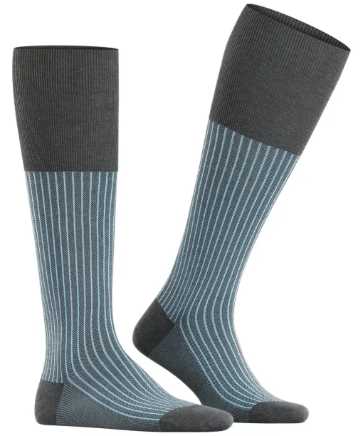 Oxford Stripe Heren Kniekousen
