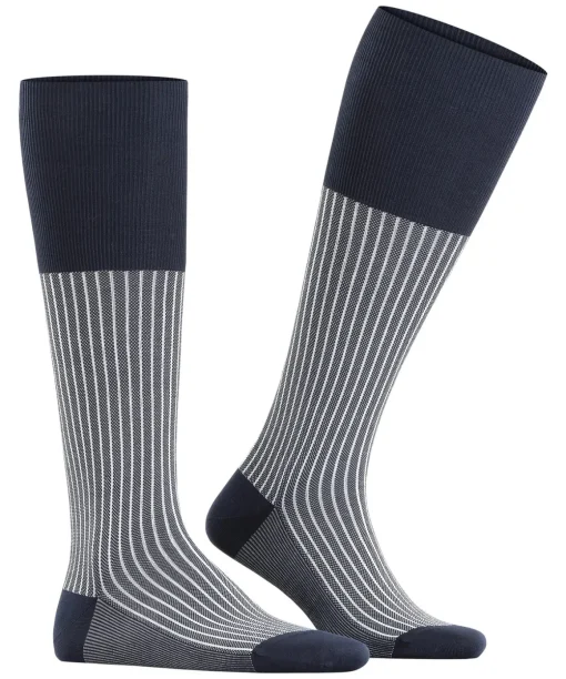 Oxford Stripe Heren Kniekousen