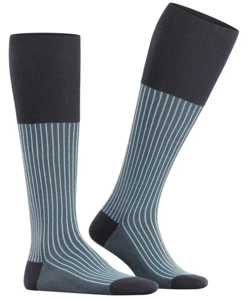 Oxford Stripe Heren Kniekousen