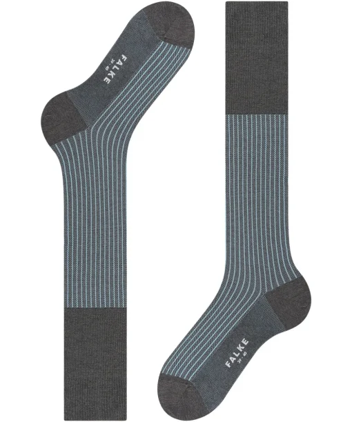 Oxford Stripe Heren Kniekousen