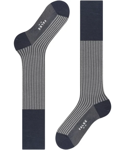 Oxford Stripe Heren Kniekousen