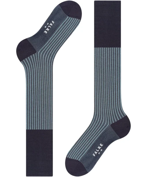 Oxford Stripe Heren Kniekousen