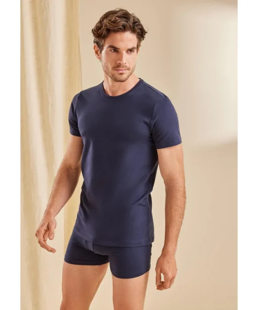 2-Pack Heren T-Shirt Ronde Hals Daily Comfort