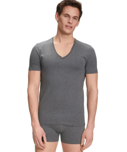 2-Pack Heren T-Shirt V-Hals Daily Comfort