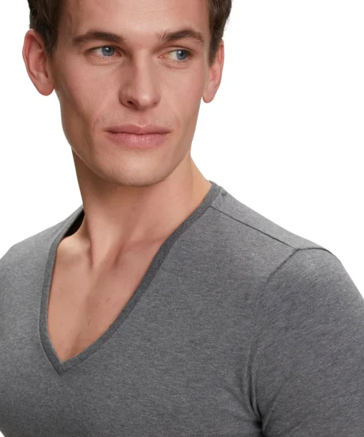2-Pack Heren T-Shirt V-Hals Daily Comfort