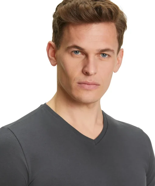 2-Pack Heren T-Shirt V-Hals Daily Comfort