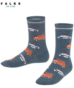 Police And Fire Cars Kinderen Sokken