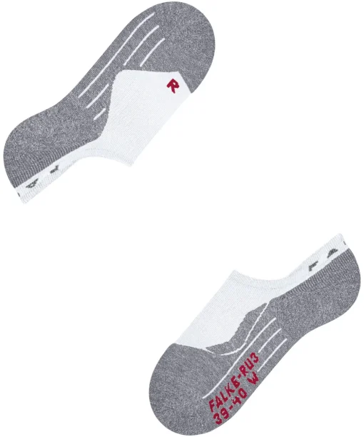 Ru3 Comfort Invisible Dames Running Kousenvoetjes