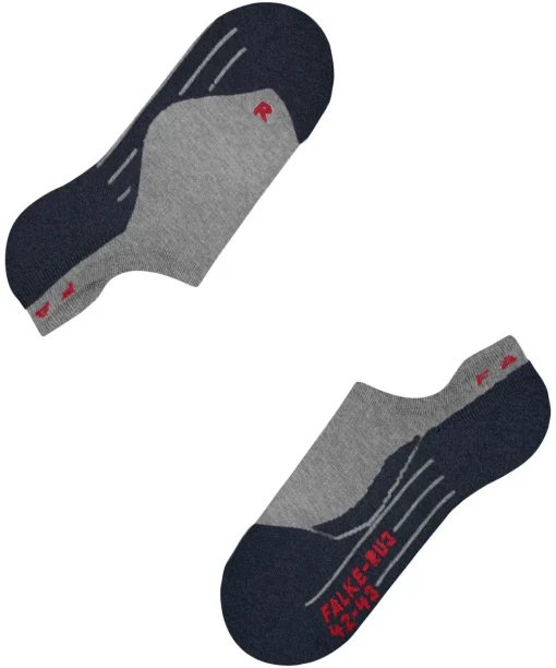 Ru3 Comfort Invisible Heren Running Kousenvoetjes