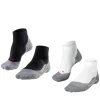 Ru4 Endurance Short 2-Pack Dames Korte Sok