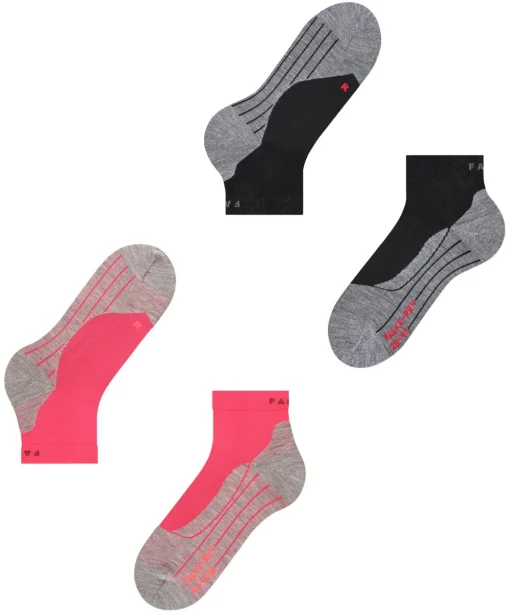 Ru4 Endurance Short 2-Pack Dames Korte Sok