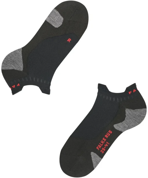 Ru5 Race Invisible Heren Running Kousenvoetjes