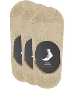 Step Medium Cut 3-Pack Heren Kousenvoetjes
