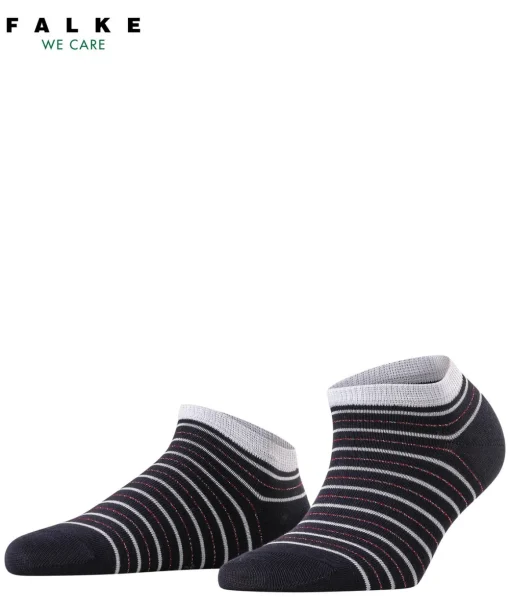 Stripe Shimmer Dames Sneakersokken