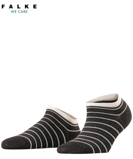 Stripe Shimmer Dames Sneakersokken
