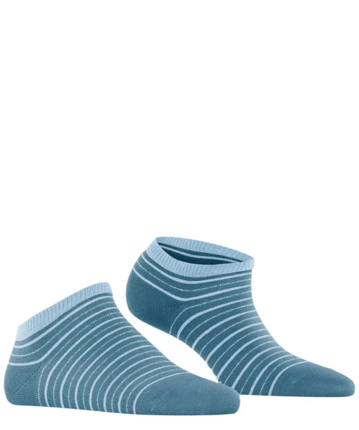 Stripe Shimmer Dames Sneakersokken