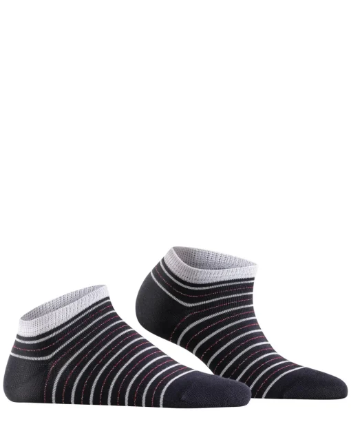 Stripe Shimmer Dames Sneakersokken