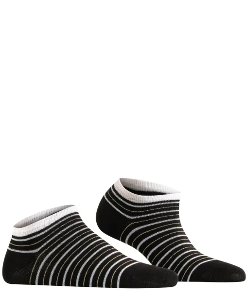 Stripe Shimmer Dames Sneakersokken
