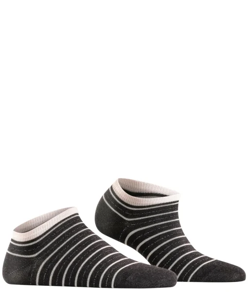 Stripe Shimmer Dames Sneakersokken