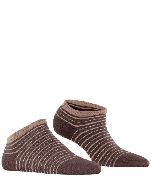 Stripe Shimmer Dames Sneakersokken
