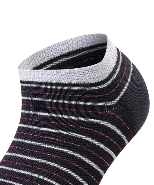Stripe Shimmer Dames Sneakersokken