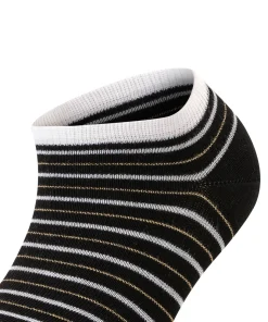 Stripe Shimmer Dames Sneakersokken