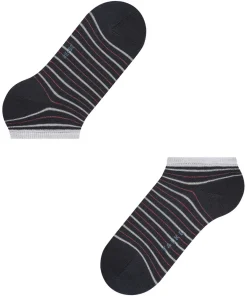 Stripe Shimmer Dames Sneakersokken