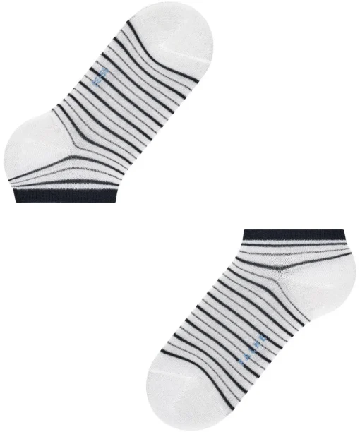 Stripe Shimmer Dames Sneakersokken
