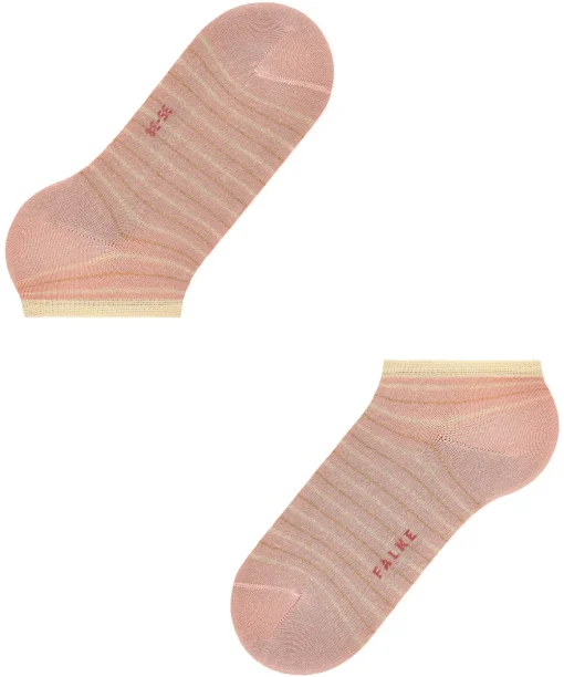 Stripe Shimmer Dames Sneakersokken