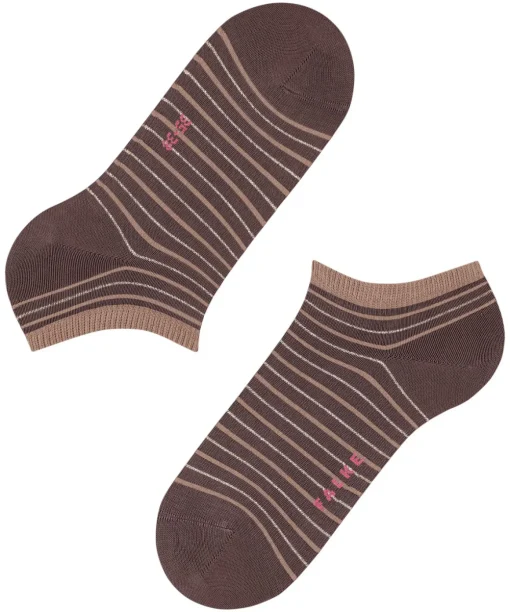 Stripe Shimmer Dames Sneakersokken