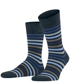 Tinted Stripe Heren Sokken